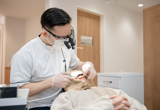 歯科検診に力を入れています